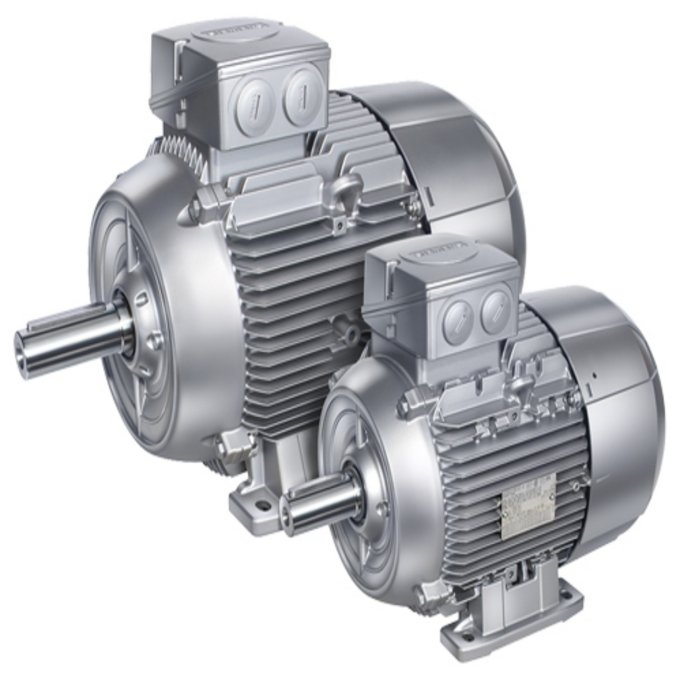 SIEMENS 1LE1002-1CC02-2FB0 NIEDERSPANNUNGSMOTOR, IEC KAEFIGLAEUF.,EIGENGEKUEHLT,IP55 WAERMEKLASSE 155(F) NACH 130(B) ALUMINIUMGEHAEUSE, GENERAL LINE STANDARD EFFICIENCY IE1, 6PO