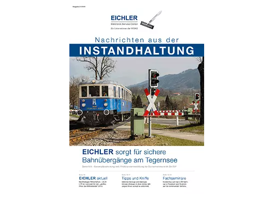 Titelseite EICHLER Instandhaltungsnachrichten 2019/01