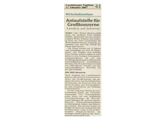 Landsberger Tagblatt 2007/10