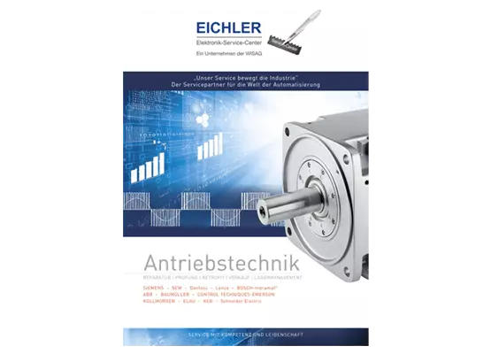 Titelseite Broschüre Antriebstechnik 