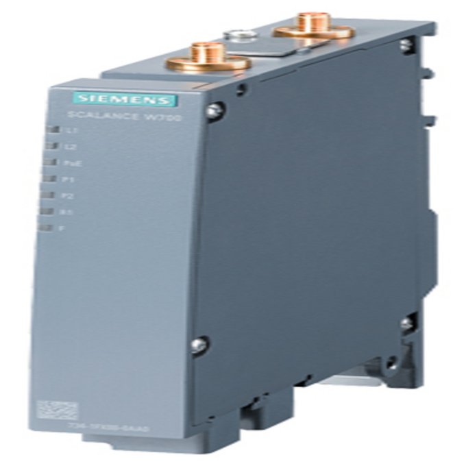 SIEMENS 6GK5774-1FX00-0AA0 IWLAN ACCESS POINT, SCALANCE W774-1 RJ45, 1 RADIO, 2 R-SMA-ANTENNENANSCHLUSS, IFEATURES SUPPORT VIA KEY-PLUG, IEEE 802.11A/B/G/H/N, 2,4/5GHZ, BRUTTO-D