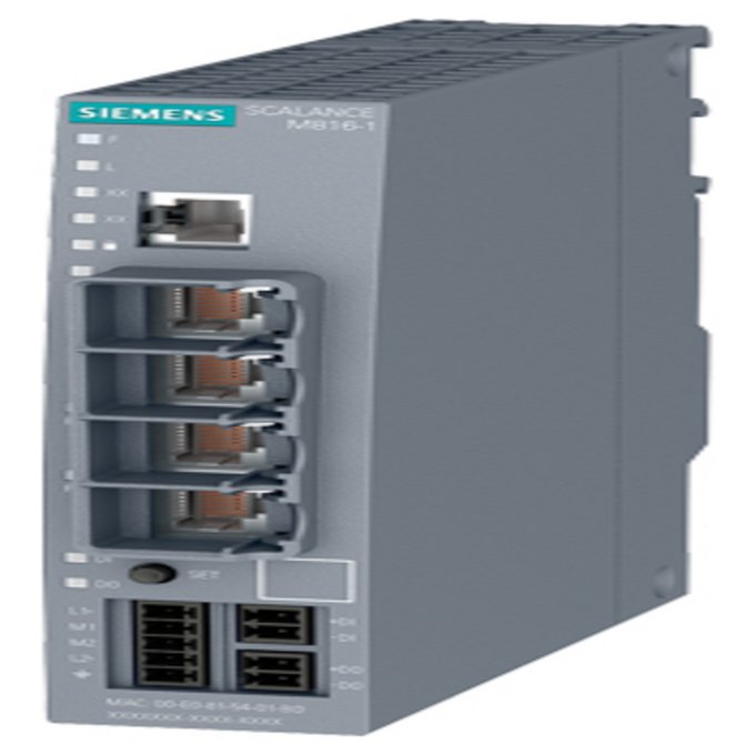 SIEMENS 6GK5816-1BA00-2AA2 SCALANCE M816-1 ADSL-ROUTER; FUER DIE DRAHTGEBUNDENE IP-KOMMUNIKATION VON ETHERNET- BASIERTEN AUTOMATISIERUNGS- GERAETEN UEBER INTERNET SERVICE PROVID