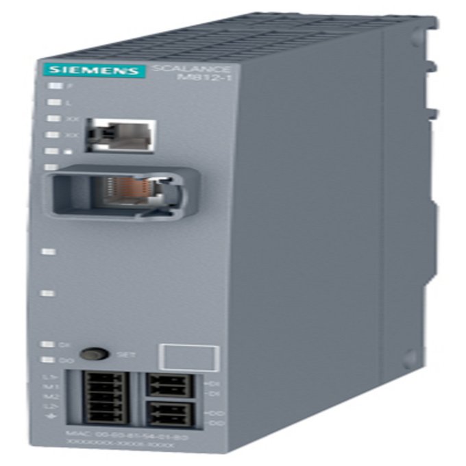 SIEMENS 6GK5812-1BA00-2AA2 SCALANCE M812-1 ADSL-ROUTER; FUER DIE DRAHTGEBUNDENE IP-KOMMUNIKATION VON ETHERNET- BASIERTEN AUTOMATISIERUNGS- GERAETEN UEBER INTERNET SERVICE PROVID