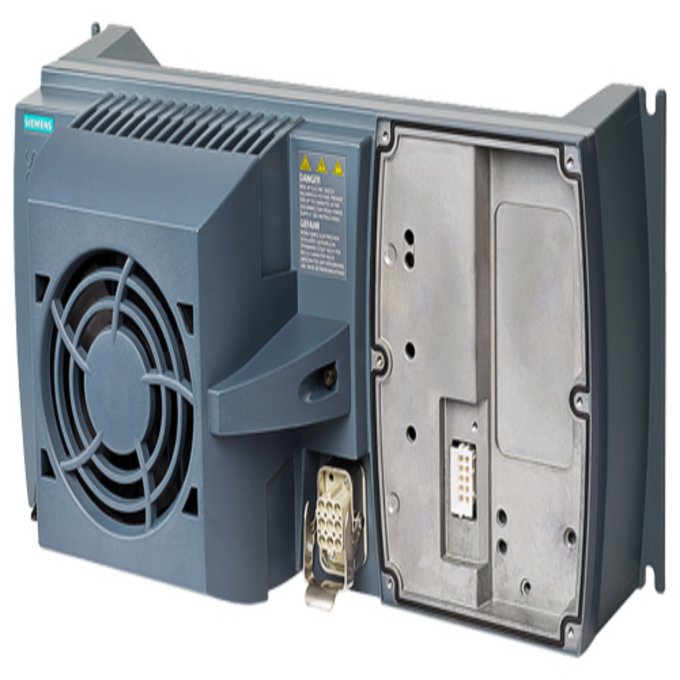 SIEMENS 6SL3525-0PE27-5AA1 SINAMICS G120D POWER MODULE PM250D WITH BUILT IN CL. A FILTER POSSIBILITY OF REGENERATION 3AC380-480V +10/-10% 47-63HZ OUTPUT HIGH OVERLOAD: 7,5KW FOR