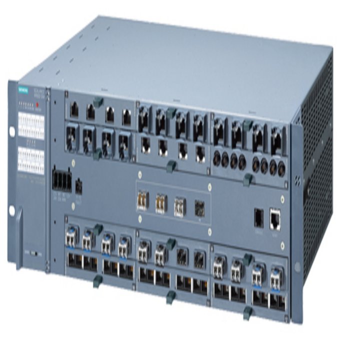 SIEMENS 6GK5552-0AR00-2HR2 SCALANCE XR552-12M; MANAGED IE SWITCH; LAYER 3 INTEGRATED; 19 RACK; PORTS BACK SIDE; 4 X 1000/10000MBIT/S SFP PLUS; 12 X 100/1000MBIT/S 4-PORT- MEDIA 