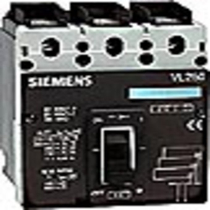 SIEMENS 3VL3725-3AA36-0AA0 LEISTUNGSSCHALTER VL250L OHNE UEBERSTROMAUSLOESER SEHR HOHES SCHALTVERMOEGEN ICU=100KA/415V AC, 3-POLIG IN=< 250A, BEMESSUNGSSTROM OHNE HILFSAUSLOESER