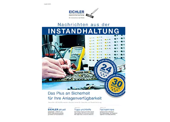 Titelseite EICHLER Instandhaltungsnachrichten 2019/02