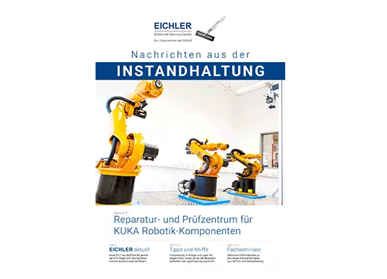 Titelseite EICHLER Instandhaltungsnachrichten 2018/01