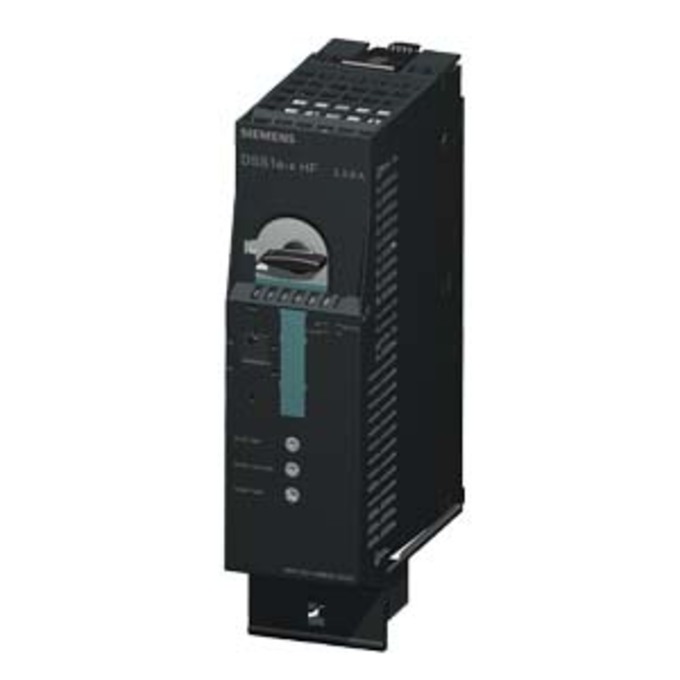 SIEMENS 3RK1301-0AB20-0AB4 DSS1E-X FOR ET200S HIGH FEATURE DIRECT SOFT STARTER SETTING RANGE 0.3...3 A MECHANICAL SWITCHING ELECTRONIC PROTECTION AC-3, UP TO 1.1 KW / 400 V EXPA