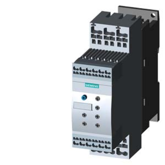 SIEMENS 3RW4024-2BB04 SIRIUS SOFT STARTER, S0, 12.5A, 5.5KW/400V, 40 DEGR., AC 200-480V, AC/DC 24V, SPRING-LOADED TERMINALS