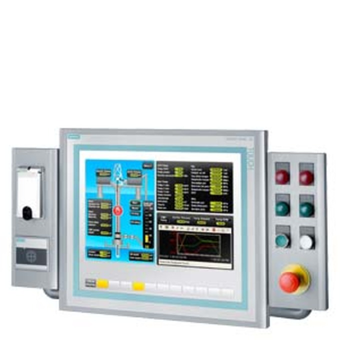 SIEMENS 6AV7883-7AA12-2BA0 SIMATIC HMI IPC 477C PRO OPTIONAL BUNDLE MIT WINCC FLEXIBLE 2008/WINAC, 19" TOUCH DISPLAY; RUNDUM GESCHUETZT IP65, 4 USB (BACK); STANDARD FRONT; CELER