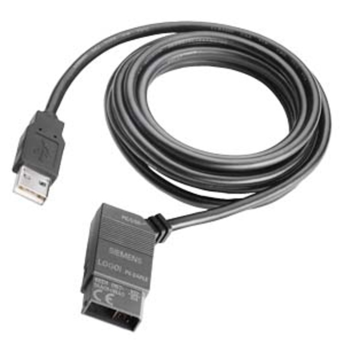 SIEMENS 6ED1057-1AA01-0BA0 LOGO! USB PC - KABEL ZUR UEBERTRAGUNG VON PROGRAMMEN VON PC ZU LOGO! UND UMGEKEHRT TREIBER AUF CD-ROM BEILIEGEND LAENGE: 2M