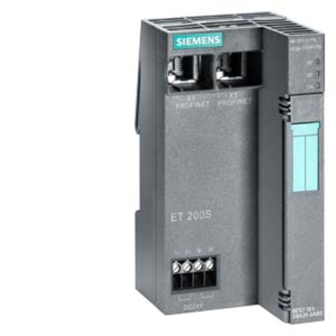 SIEMENS 6ES7151-3BA23-0AB0 SIMATIC DP, INTERFACE-MODUL IM 151-3 PN HF FUER ET 200S UEBERTRAGUNGSRATE 100MBIT/S MAX. 63 PERIPHERIEMODULE BIS 2M BREITE ANSCHLIESSBAR; 2X BUSANSCHL