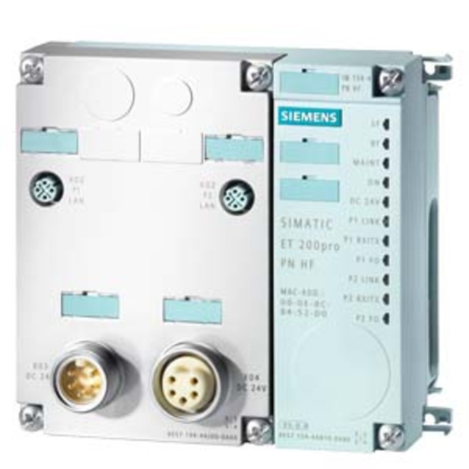 SIEMENS 6ES7154-4AB10-0AB0 SIMATIC DP, PROFINET INTERFACE MODULE IM154-4 PN, HIGH FEATURE FOR ET 200PRO, INTEGRATED SWITCH, INCLUSIVE TERMINATING MODULE, CONNECTING MODULE IM PN