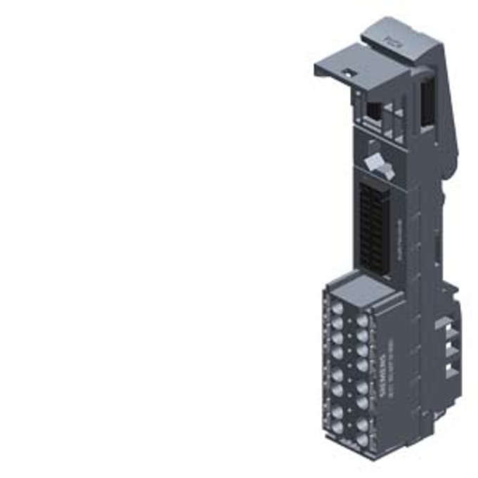 SIEMENS 6ES7193-6BP20-0BB1 SIMATIC ET 200SP, BASEUNIT BU20-P12+A0+4B, BU-TYPE B1, PUSH-IN KLEMMEN, W/O AUX-TERMINALS, BRIDGED TO LEFT BU WXH: 20MMX117MM