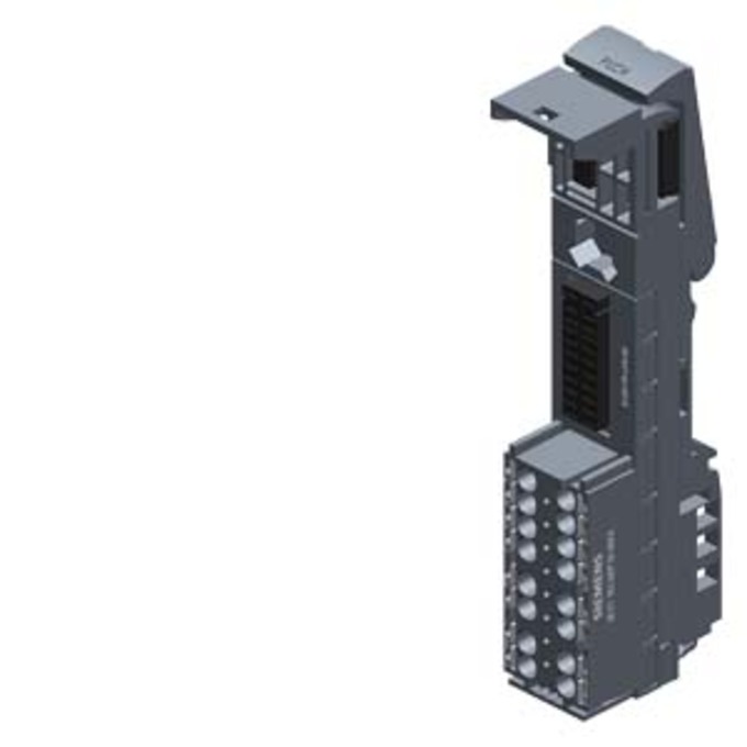 SIEMENS 6ES7193-6BP20-0BF0 SIMATIC ET 200SP, BASEUNIT BU20-P8+A4+0B, BU-TYPE F0, PUSH-IN KLEMMEN, WITH AUX-TERMINALS, BRIDGED TO LEFT BU WXH: 20MMX117MM