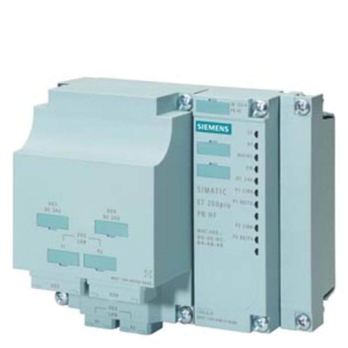 SIEMENS 6ES7194-4AF00-0AA0 SIMATIC DP, CONNECTING MODULE FOR PROFINET INTERFACE MODULES ET 200PRO; CONNECTOR 2XRJ45 2X POWER PLUG PUSH PULL FOR PROFINET PN