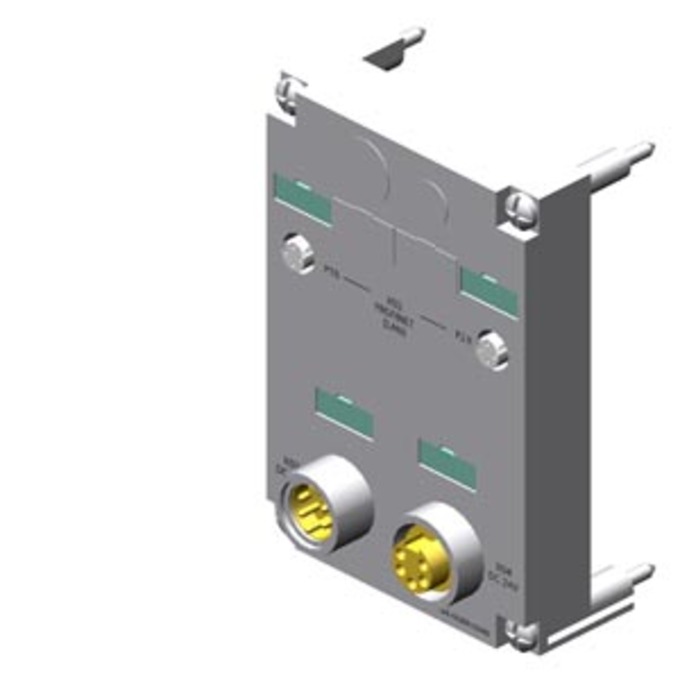 SIEMENS 6ES7194-4AJ00-0AA0 SIMATIC DP, CONNECTING MODULE FOR PROFINET INTERFACE MODULES ET 200PRO; M12 / 7/8, 2 X M12 AND 2 X 7/8,