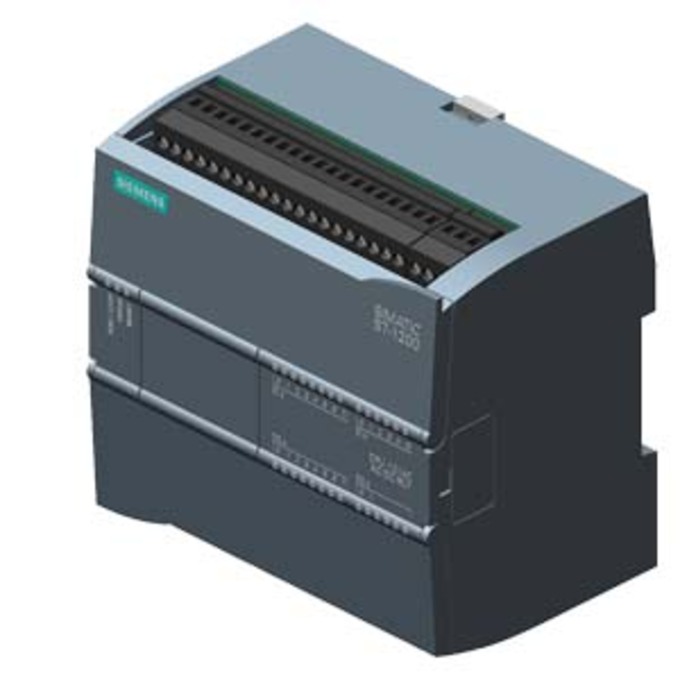 SIEMENS 6ES7214-1BG40-0XB0 SIMATIC S7-1200, CPU 1214C, KOMPAKT-CPU, AC/DC/RELAIS, ONBOARD I/O: 14 DI DC 24V; 10 DO RELAIS 2A; 2 AI 0-10V DC, STROMVERSORGUNG: AC 85-264V AC BEI 4