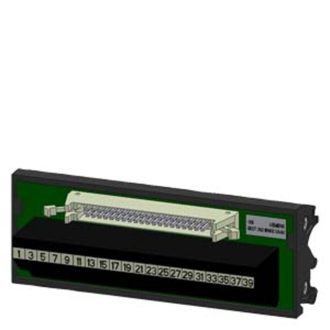 SIEMENS 6ES7392-1BN00-0AA0 S7-300, TERMINAL BLOCK IN SPRING-LOADED CONNECTION SYSTEM FOR 64-CHANNEL MODULES OF THE S7-300, 2 UNITS PER PACKING UNIT