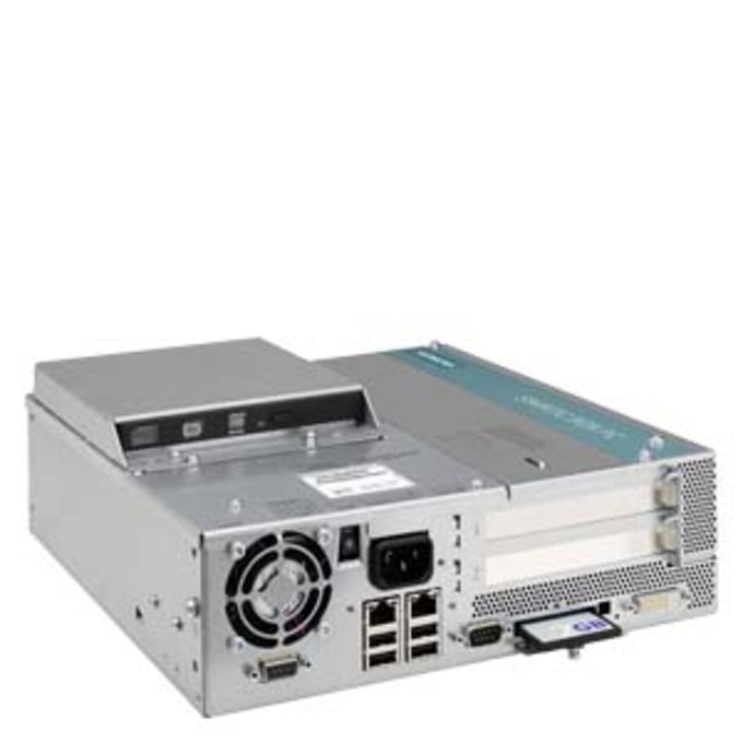 SIEMENS 6ES7647-6CA00-0AX0 Simatic IPC627C (BOX PC), HD Grafik onboard, 2x10/100/1000 MBit/s ethernet RJ45; 4x USB V2.0 (High current); 1x seriell (com1); Raid-controller on boa