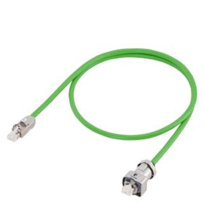 SIEMENS 6FX5002-2DC10-2AA0 SIGNALLEITUNG KONFEKTIONIERT TYP: 6FX5002-2DC10 (SINAMICS DRIVE CLIQ) STECKER IP20/IP67, MIT 24V MOTION-CONNECT 500 LAENGE (M)=100