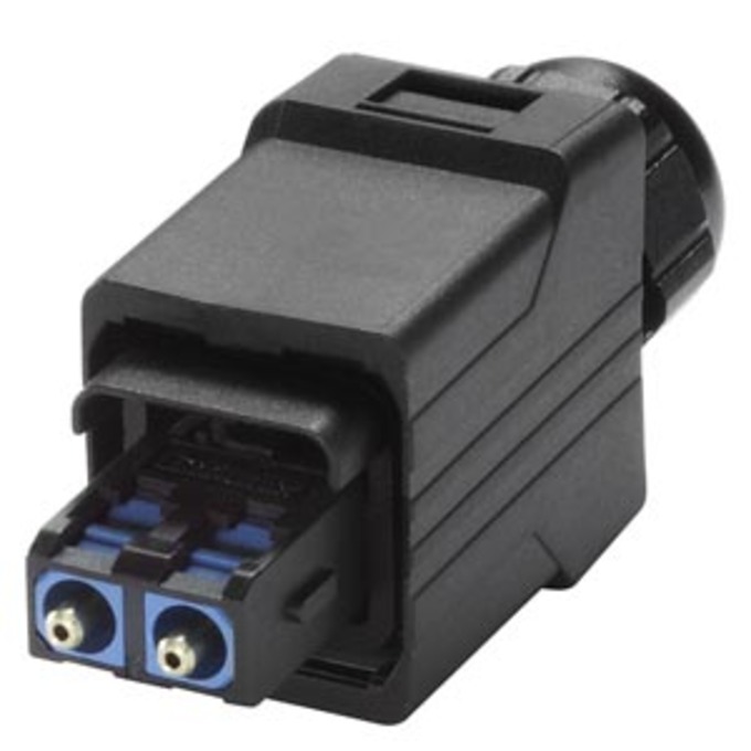 SIEMENS 6GK1900-0MB00-6AA0 IE SC RJ POF PLUG PRO, FO PLUG FOR ON-SITE MOUNTING TO POF FO CABLES (PACKAGING UNIT 1 DUPLEX- CONNECTOR)