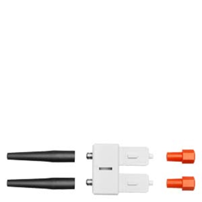 SIEMENS 6GK1900-1LB00-0AC0 FC FO SC PLUG ON-SITE MOUNTING ON FC FO CABLES (62.5/200/230) PACKAGE: 20 PCS. SC PLUGS +10 PCS. DUPLEX CLIP + CLEANING CLOTHS