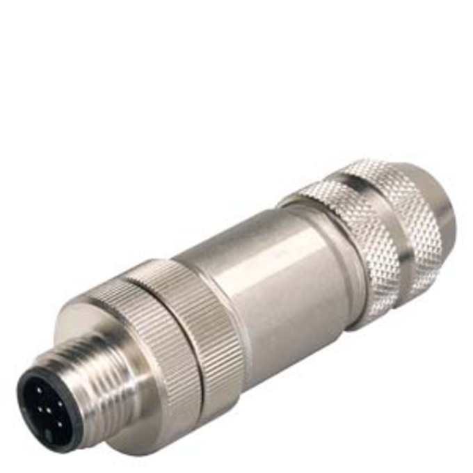 SIEMENS 6GK1905-0EC00 M12 TERM.CONNECTOR FOR ET200 WITH INTEGRATED TERMINATING RESISTOR UNIT FOR PB, PIN INSERT PACK. UNIT 5 PIECES