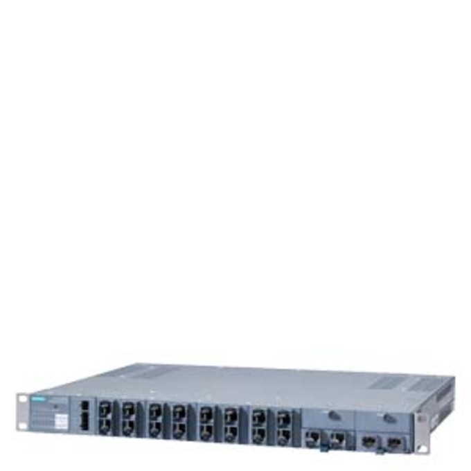 SIEMENS 6GK5324-4QG00-3HR2 SCALANCE XR324-4M POE; MANAGED IE SWITCH, 19 RACK; POWER SUPPLY  AC 230V; PORTS BACK SIDE; 8 X  10/100/1000MBIT/S FOR RJ45 PORTS ELECTRICAL WITH POE 8