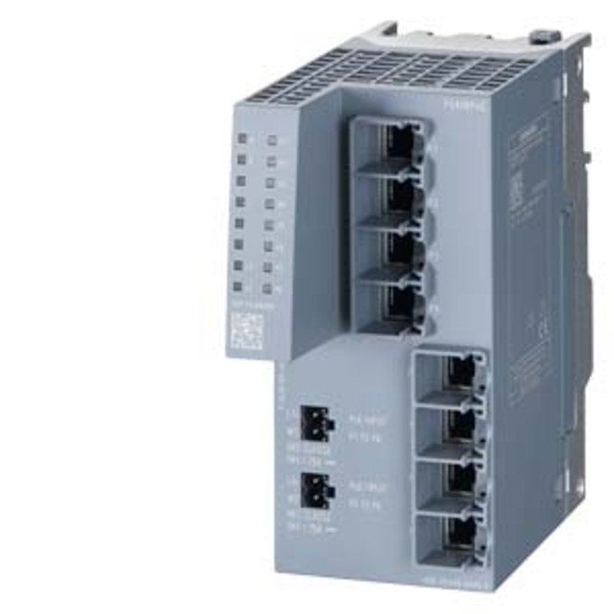 SIEMENS 6GK5408-0PA00-8AP2 PE408POE PORT EXTENDER FUER SCALANCE XM-400 MANAGED MODULAR IE SWITCH; ERWEITERUNG UM 8X 10/100/1000 MBIT/S RJ45 MIT BIS ZU 8 PORTS POE NACH IEEE802.3