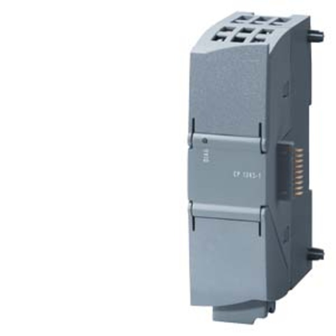 SIEMENS 6GK7243-1BX30-0XE0 KOMMUNIKATIONSPROZESSOR CP 1243-1 ZUM ANSCHLUSS VON SIMATIC S7-1200 ALS ZUSAETZLICHE ETHERNET SCHNITTSTELLE UND ZUR ANBINDUNG AN LEITSTELLEN UEBER FER