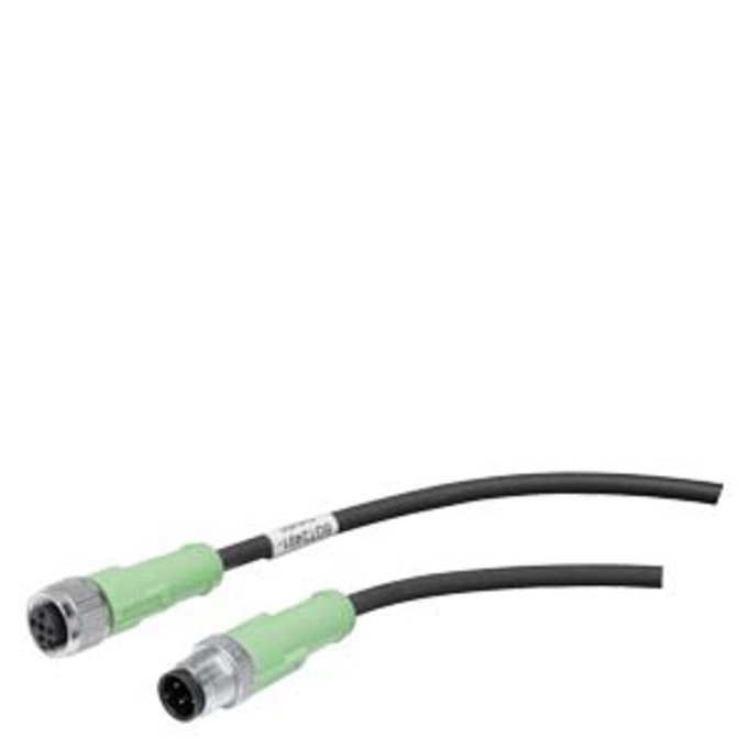 SIEMENS 6GT2491-1HH50 MOBY CONNECTING CABLE FOR WIDE RANGE POWER UNIT 6GT2494-0AA00, 6GT2898-0AA00, 6GT2898-0AA10, 6GT2898-0AA20, 24 V DC; PUR, LENGTH: 5 M