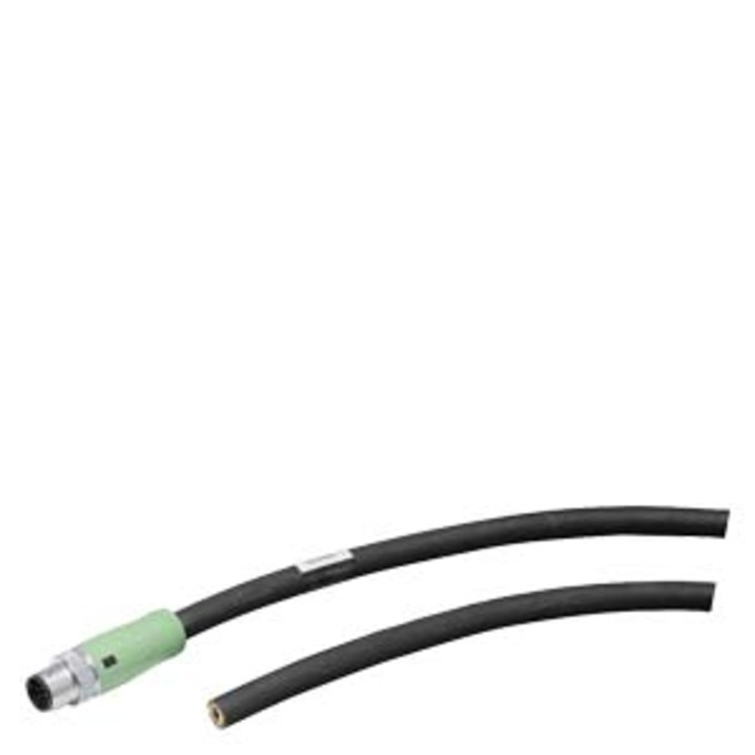 SIEMENS 6GT2891-0CH50 SIMATIC RF600 DI/DO CABLE CONNECTOR FOR RF650R, RF670R, RF68XR, M12,  12 X 0.14 MM2, SHIELDED, MATERIAL PUR, IP67; LENGTH 5M, ONE SIDE OPEN