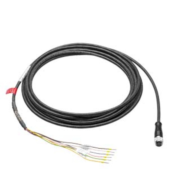 SIEMENS 6GT2891-4EH50 SIMATIC RF, MV CONNEC. CABLE, PREFABRICATED, BETWEEN ASM 475 AND READER, OR 24V CABLE FOR RF650R, RF68XR, PUR, CMG, TRAILING, LENGTH 5 M