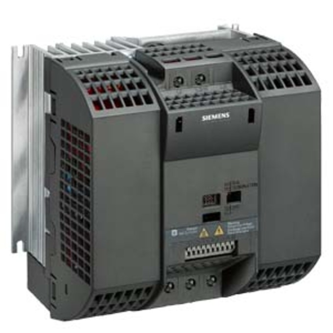 SIEMENS 6SL3211-0AB22-2AA1 SINAMICS G110-CPM110 AC-DRIVE, MIT INTEGR. FILTER A 1AC200-240V+10/-10% 47-63HZ ANALOGEINGANG CT: 2,2KW; VT: 2,2KW CT-UEBERLAST: 150% 60S 181X 184X 15