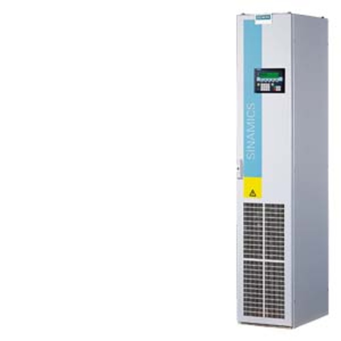 SIEMENS 6SL3710-1GE33-1CA3 SINAMICS G150 CONVERTER CABINET UNIT, AC/AC WITH CIM+CU320-2 3AC 380-480 V, 50/60 HZ NOM. POWER RATING: 160 KW 6-PULSE SYSTEM WITHOUT REGENERATIVE FEE