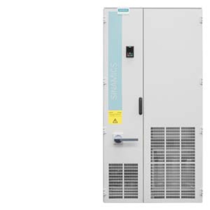 SIEMENS 6SL3710-1PE32-1AA0 SINAMICS G120P UMRICHTERSCHRANKGERAET, AC/AC 3AC 380-480V, 50/60HZ BEMESSUNGSLEISTUNG: 110KW 6-PULSIGE EINSPEISUNG OHNE NETZRUECKSPEISUNG SCHRANK AUSF