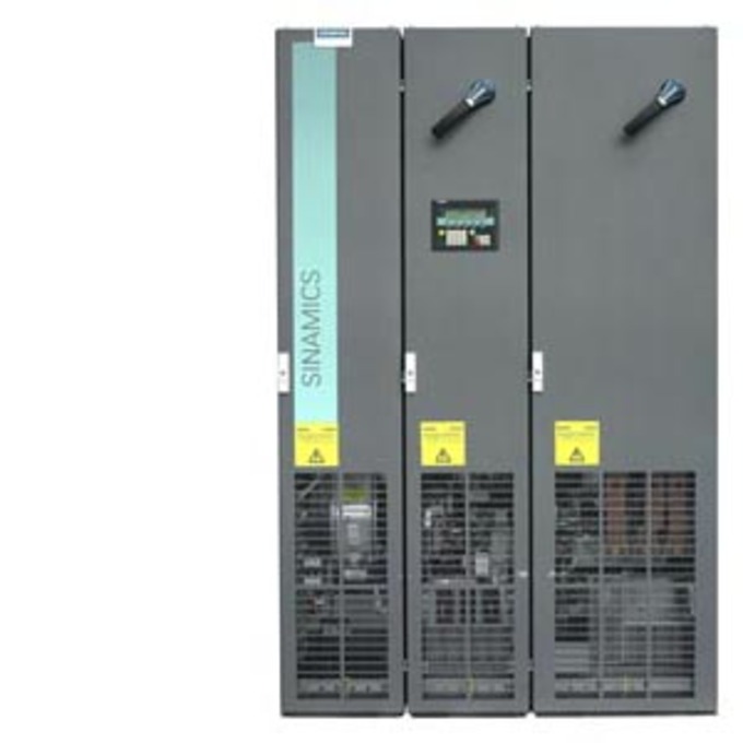 SIEMENS 6SL3710-8LG42-4AW1 SINAMICS S120CM APPLICATION SHAFT GENERATOR DRIVE SGD 3AC 690V; 1610A, 50/60HZ BEM.SCHEINLEISTUNG: 2000KVA KURZZEIT-UEBERLASTFAKTOR 2,5 KURZZEIT-UEBER