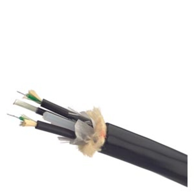 SIEMENS 6XV1820-6BH10 SIMATIC NET, FLEXIBLE FIBER OPTIC CABLE (62.5/125), TRAILING CABLE, SPLITTABLE, PREASSEMBLED WITH 4 BFOC CONNECTORS, LENGTH: 1 M