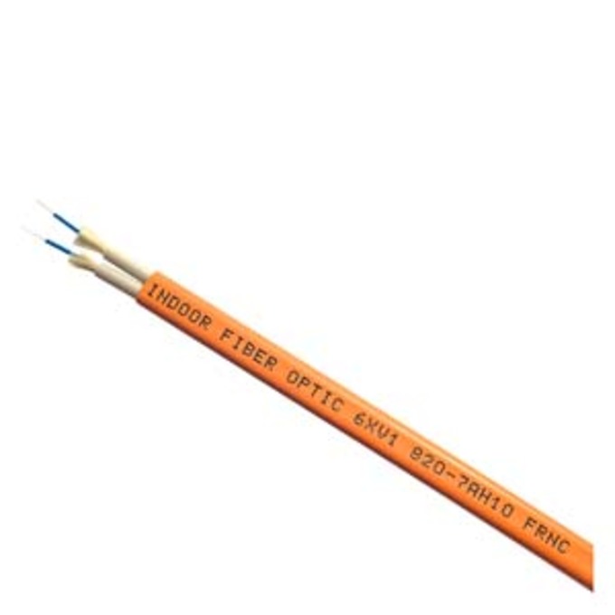 SIEMENS 6XV1820-7AH10 SIMATIC NET, INDOOR FIBER OPTIC (62.5/125), FREE OF HALOGEN, RESIS. TO TREADING, FLAME-RETARDANT GLASS FO CABLE FOR INDOOR INSTALLAT., SOLD BY THE MET