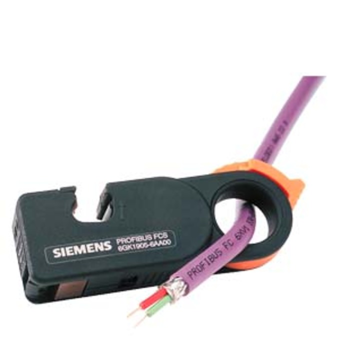 SIEMENS 6XV1830-1EN50 SIMATIC NET, PB FC STANDARD, BUS CABLE 2-WIRE, SHIELDED, SPEC. DESIGN FOR RAPID INSTALL. 50 M IN SPOOL BOX