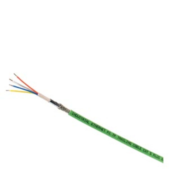 SIEMENS 6XV1840-3AH10 SIMATIC NET, IE FC TP TRAILING CABLE, 2X2 (PROFINET TYP C), TP INSTALLATION CABLE FOR CONNECTION TO FC OUTLET RJ 45, F. FESTOONING, 4-WIRE,SHIELDED, C