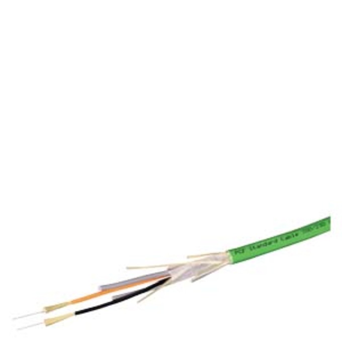 SIEMENS 6XV1861-3AT20 PCF STANDARD CABLE, KONFEKTIONIERT MIT 2X2 BFOC STECKERN, EINZUGHILFE, LAENGE 200M