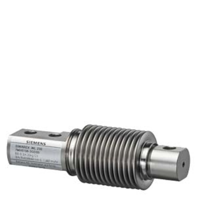 SIEMENS 7MH5106-3PD00 SIWAREX WL 230 LOAD CELL BB-S SA 500KG C3 - RATED LOAD 500KG - ACCURACY CLASS C3 - 3M CABLE LENGTH, 4 CONDUCTOR - MATERIAL STAINLESS STEEL - DEGREE OF