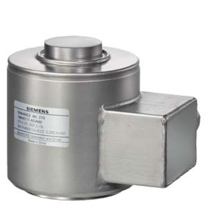 SIEMENS 7MH5108-5AD00 SIWAREX WL 270 LOAD CELL CP-S SA 10T C3 - RATED LOAD 10T - ACCURACY CLASS C3 - 15M CABLE LENGTH, 4 CONDUCTOR - MATERIAL STAINLESS STEEL - DEGREE OF PR